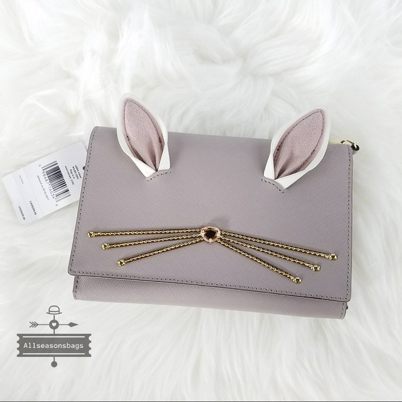 NWT Kate spade Rabbit Winnie hop to it crossbody - Picture 2 of 8